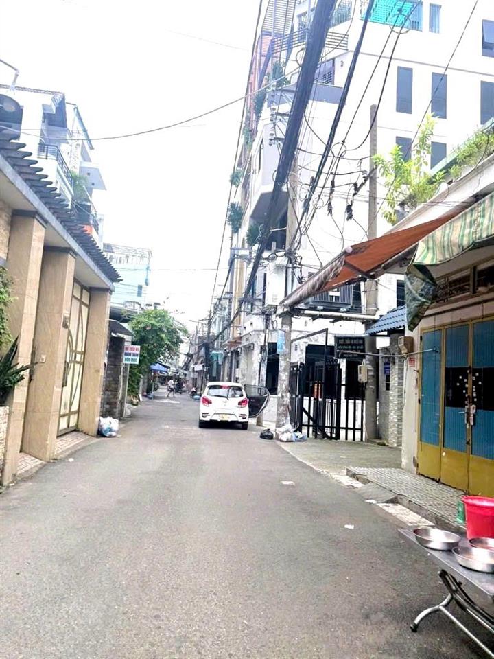 Dòng tiền hơn 90tr/th 121m²  ngang 6m  6 tầng hẻm xe tải thông  chợ hạnh thông tây
