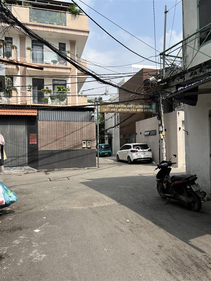 Hẻm 5m thông  2 tầng  lê văn thọ gv  56m2  5,5tỷ (tl)