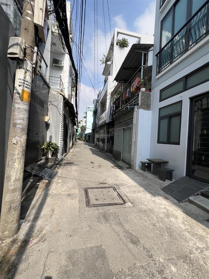 Nhà 2 mt hẻm thoáng ô tô ngủ trong nhà  mới xây 2025  ngang 5.82m thống nhất gv  70m2  9,6tỷ