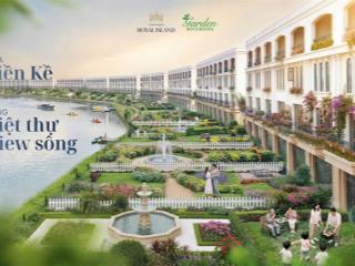 Hàng hiếm đảo vua | liền kề đối diện công viên tặng 100m2 đất lưu không