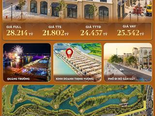 Bán biệt thự tứ tập mặt sông cấm tl3846 vinhomes royal island 126,3m2, giá từ 15,3 tỷ