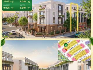 Bán liền kề xẻ khe th562 vinhomes golden city, 119,5m2, giá từ 6,228 tỷ