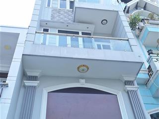 Nhà hẻm xe hơi, 5 tầng 52m(4m x 13m) vuông vức, 5pn, gần khu cityland.