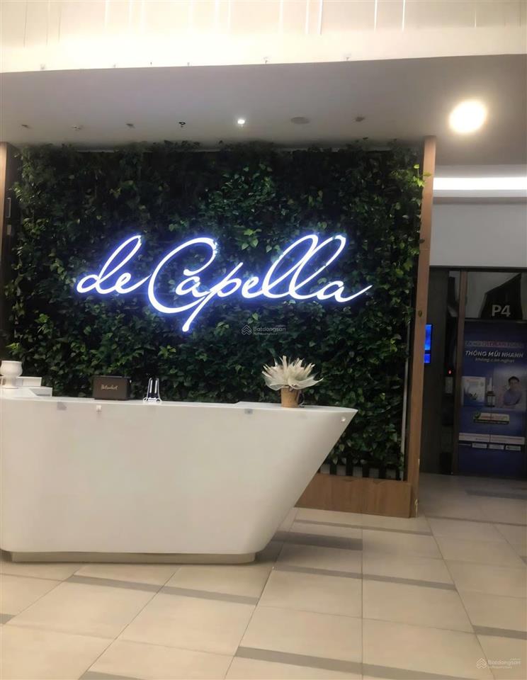 Chính chủ gửi bán ch de capella 1pn tầng trung, nội thất cơ bản giá 5.9tỷ. sổ hồng công chứng ngay