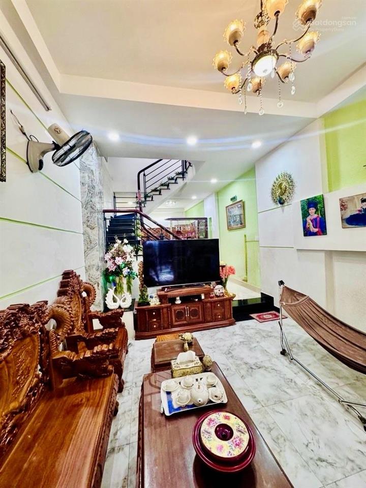 Hẻm xe hơi  100m2  3 tầng  ngang 4.1m  gò vấp  8 tỷ 88