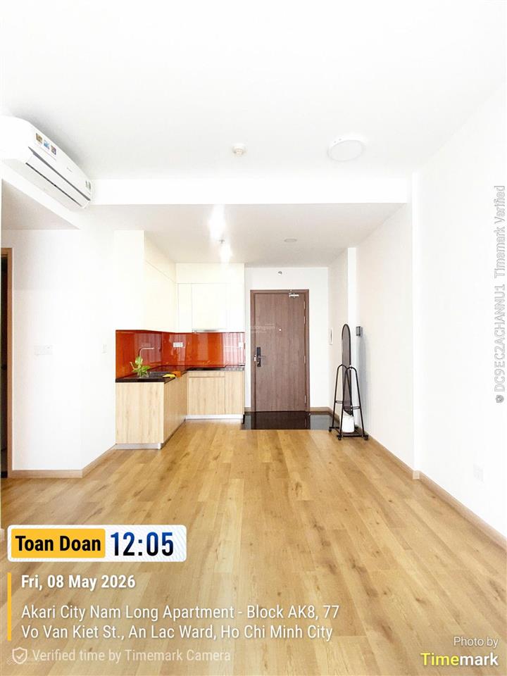 Chính chủ bán căn 2pn akari city võ văn kiệt sổ hồng sẵn chỉ 4,099 tỷ có thương lượng tặng nội thất