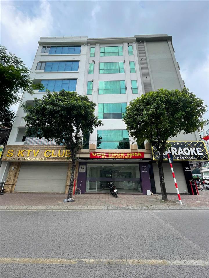 Cho thuê nhà mặt đường nguyễn khang tại địa chỉ 14 nguyễn khang, yên hoà, hà nội, ngay sát cầu 361