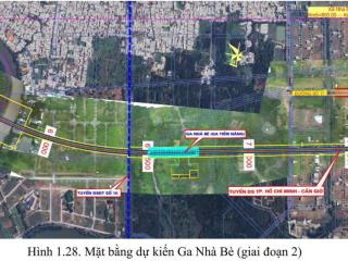 Bán thửa đất nông nghiệp qh đất ở 2250m2 xã phú xuân  vị trí đón đầu hạ tầng nhà bè