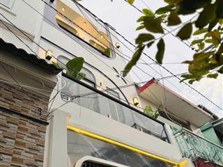 Nhà mới xây 100%, hxh ở đường phan huy ích, gò vấp.  dt 52m2