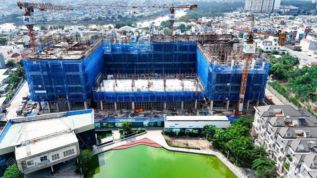 Bán căn hộ tmdv  37m2  trần cao hơn 6m  tt 15% ký hđmb  the peak garden, quận 7