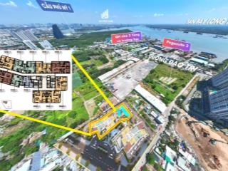Bán căn 1pn+ tầng cao view sông không bị chắn 100% tại vlasta premier | giá 5 tỷ | 57m2