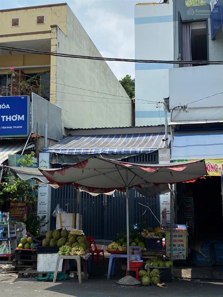 Bán nhà mặt tiền đường tây sơn, phường tân quý, quận tân phú.