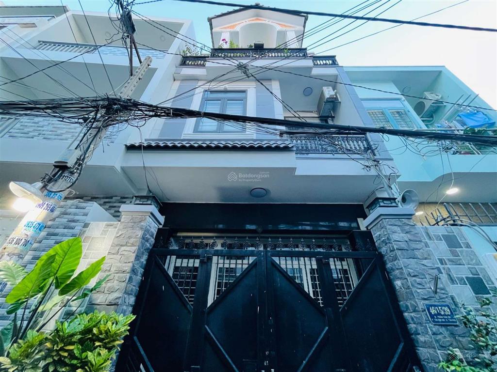 Bán nhà hẻm xe hơi phường tân sơn nhì 5x18m nhà 3 lầu giá 6,7 tỷ tl.