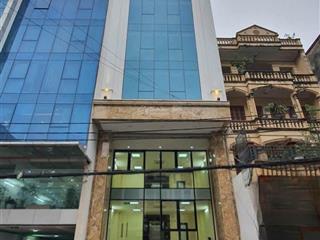 Tòa văn phòng nam trung yên, cầu giấy dt 100m2, 1 hầm, 7 nổi. thông sàn, thang máy, pccc giá 115tr