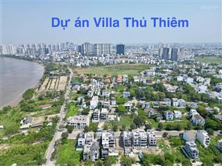 Bán lô đất xây dựng villa,dt 10*24 , qhxd hầm và 4 lầu,pháp lý chuẩn, khu villa thủ thiêm,tthc q2
