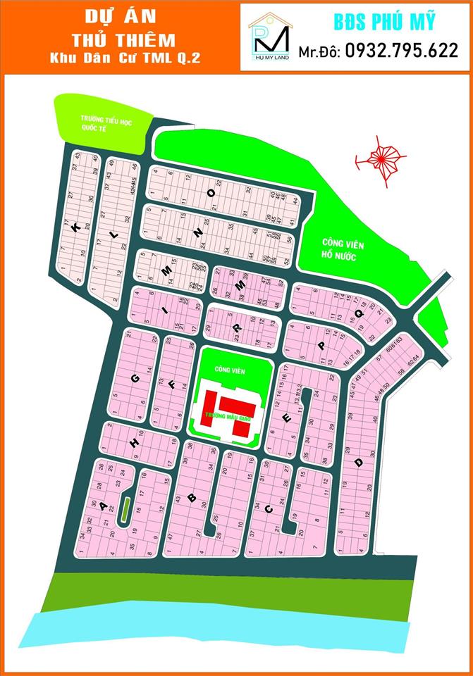 Bán lô đất xây dựng villa,dt 10*24 , qhxd hầm và 4 lầu,pháp lý chuẩn, khu villa thủ thiêm,tthc q2