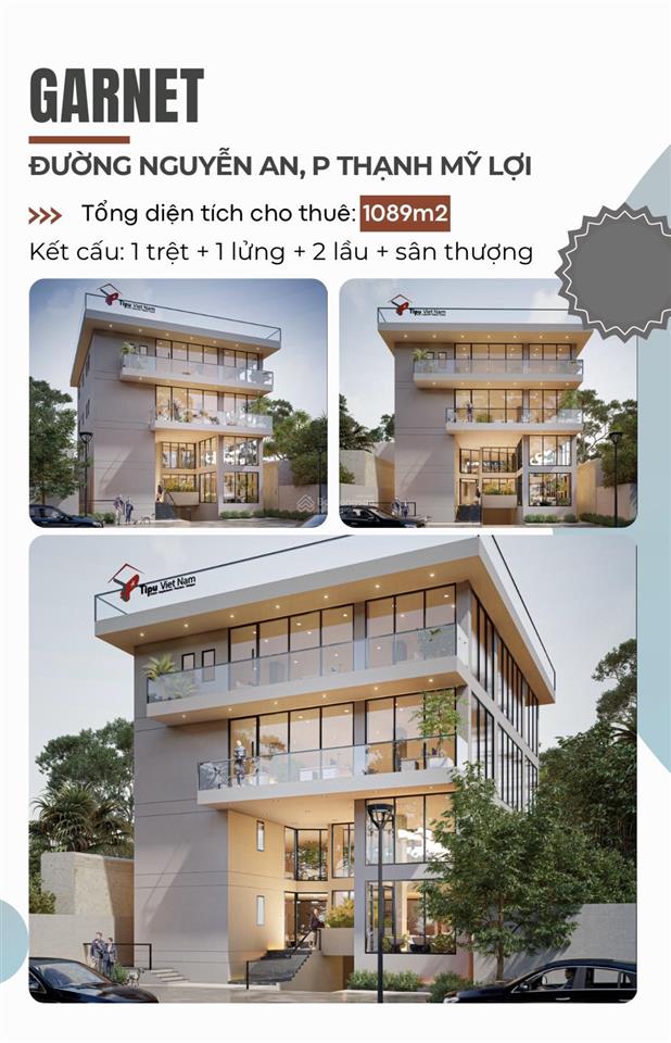 Cho thuê nhà hầm+5 lầu, thiết kế hiện đại, sát sg, mt nguyễn an, p. thạnh mỹ lợi, tthc quận 2