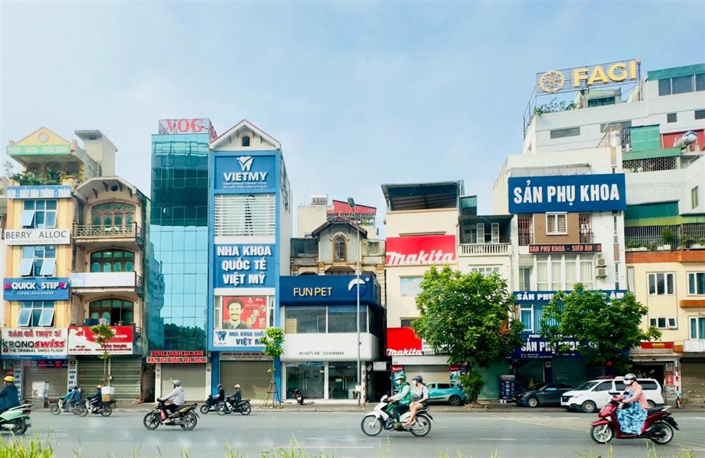 Cho thuê nhà mặt phố trường chinh  mặt tiền 7m cực khủng  kinh doanh đắc địa