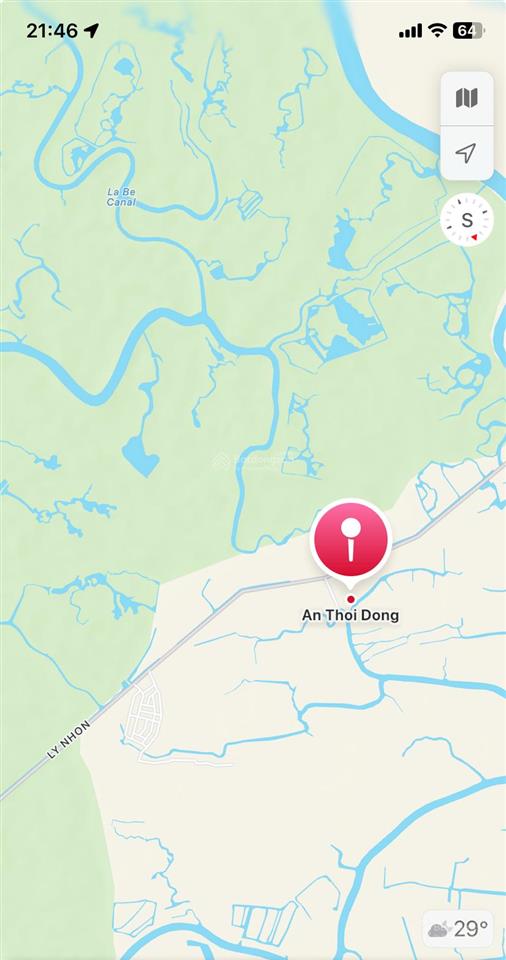 Bán gấp đất đẹp tại lý nhơn, 2,339 tỷ, 1968 m2