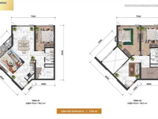 Chính chủ bán căn duplex sun symphony toà s1.