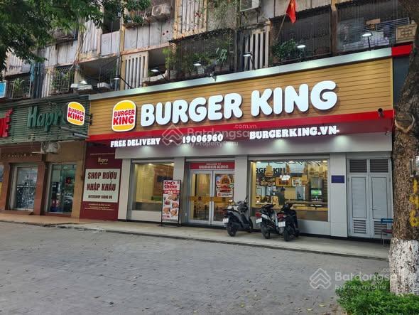Cho thuê mặt bằng kinh doanh đẹp, vị trí đắc địa tại c4, giảng võ, 125 triệu, 126m2 mt 10m