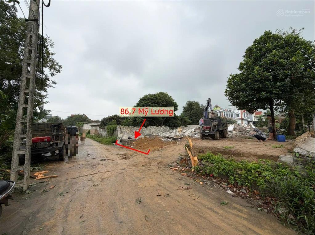 Bán đất nền tại mỹ lương, chương mỹ, hà nội, 2,2 tỷ, 86,7 m2, hàng hiếm giá ưu đãi