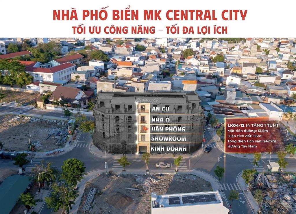 Bán nhà phố 5 tầng, trung tâm tp phan rang, sổ hồng chính chủ, hoàn công nhà, giá trực tiếp 3 tỷ 5