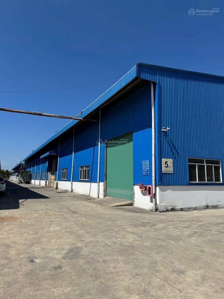 Cho thuê 8500m² kho xưởng tân phú trung