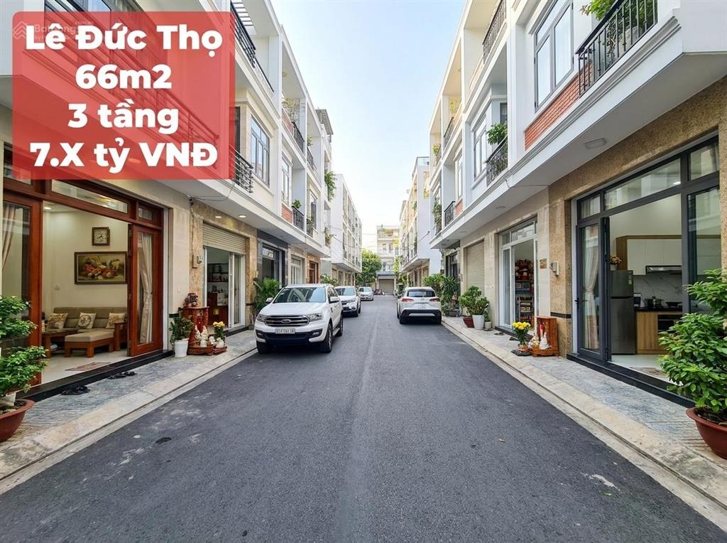 Bán nhà lê đức thọ gò vấp  khu vip phân lô  đường nhựa 6m  7.x tỷ
