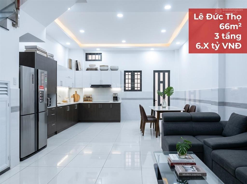 Bán nhà lê đức thọ , quận gò vấp  66m2  hxh  chỉ 6.x tỷ còn tl