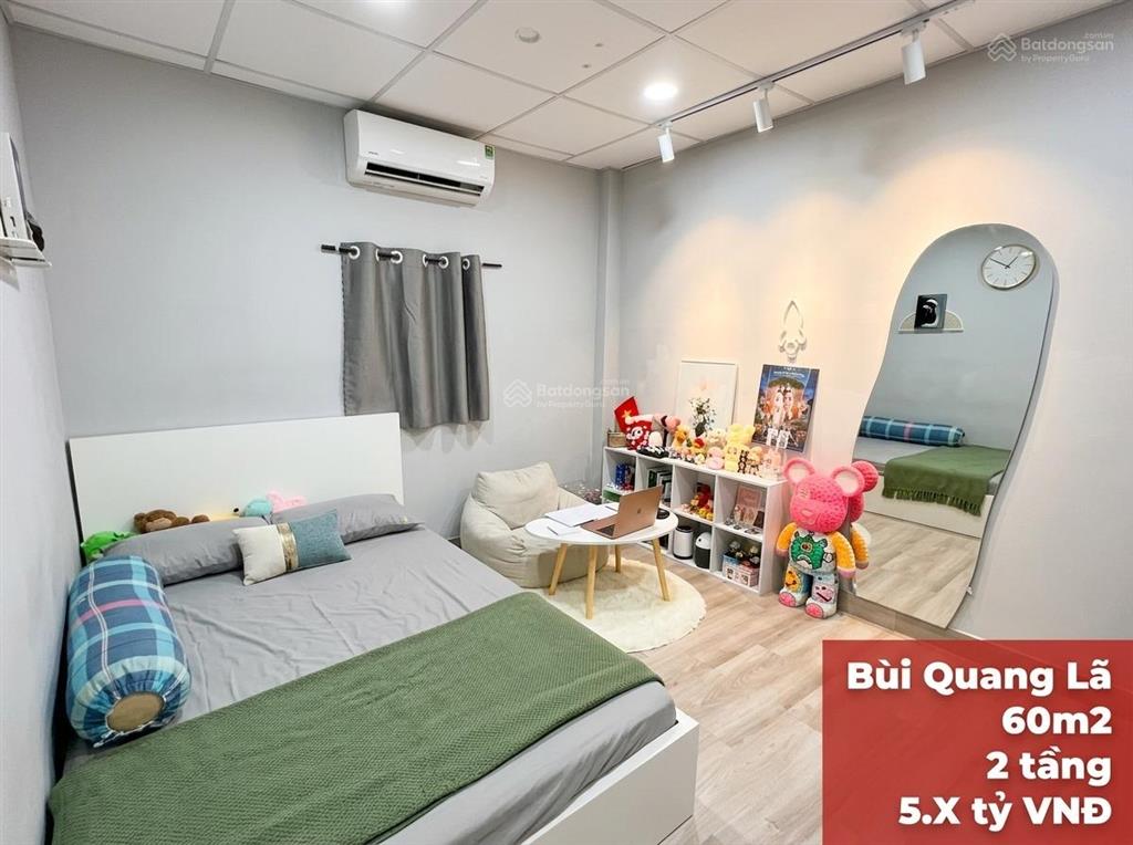 Bán nhà bùi quang là, quận gò vấp  60m2  hxh  chỉ 5.x tỷ còn tl