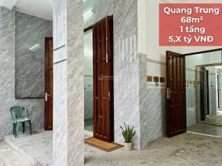 Bán nhà quang trung, quận gò vấp  68m2  chỉ 5.x tỷ còn tl