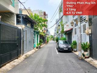 Bán nhà phan huy ích, quận gò vấp  77m2  hxh  chỉ 6. x tỷ còn tl