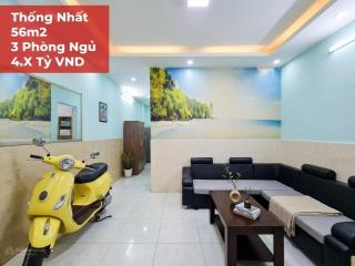 Bán nhà thống nhất, quận gò vấp  56m2  ngang 4.8m  chỉ 4.x tỷ còn tl