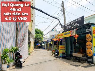 Bán nhà bùi quang là, quận gò vấp  46m2  đường thông 6m kd  chỉ 4. x tỷ còn tl