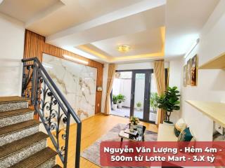 Bán nhà nguyễn văn lượng, quận gò vấp  hẻm 4m  chỉ 3.x tỷ còn tl