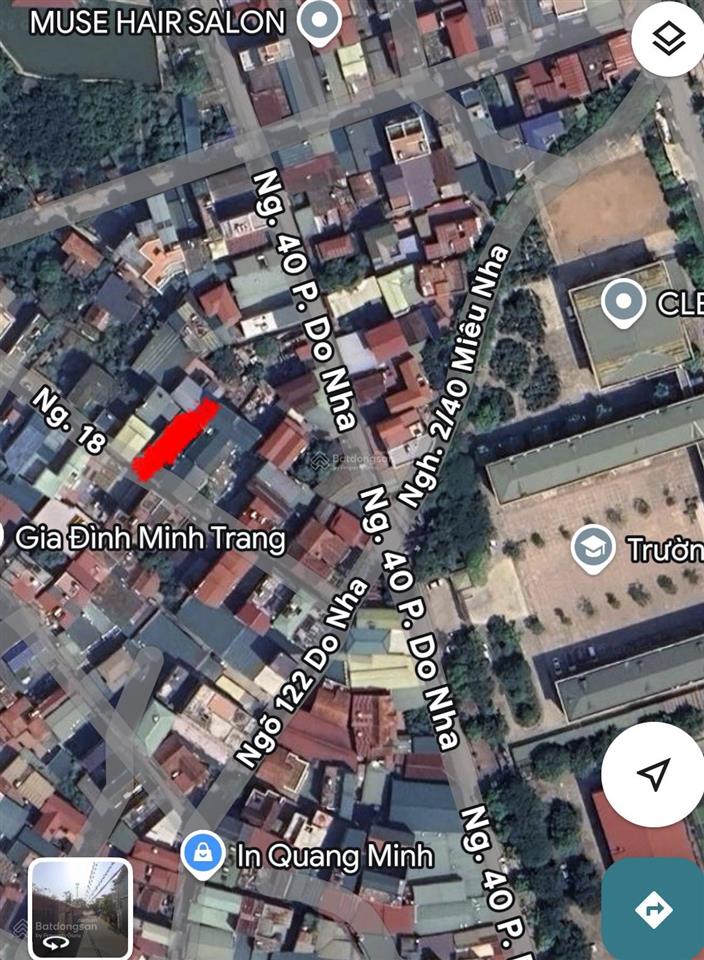 Bán đất đẹp tại đường do nha, tây mỗ, nam từ liêm, 160 triệu  / m2, 62.5 m2, hàng hiếm