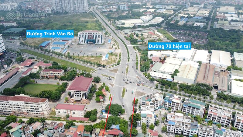 Bán nhà xuân phương liền kề viglacera 105m2 x 5 tầng, mặt đường 70 tương lai rạng ngời. giá đầu tư