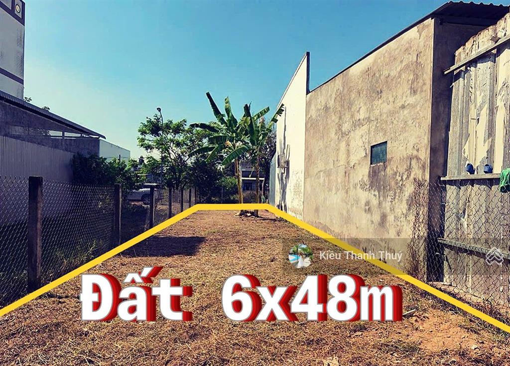 Kẹt tiền bán đất 288m2 giá 860 triệu đường đặng văn trước an tịnh trảng bàng tỉnh tây ninh sổ riêng