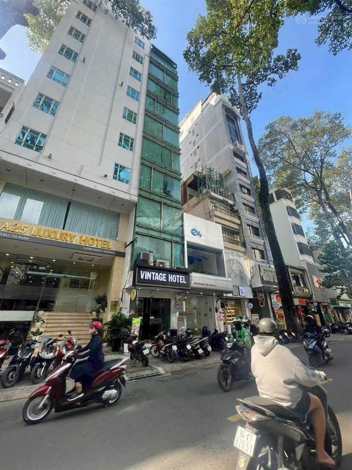 Đi úc bán nhà mặt tiền nguyễn công trứ, bến thành, quận 1 (8.6x20m).giá 135 tỷ tl. gpxd hầm,7 tầng