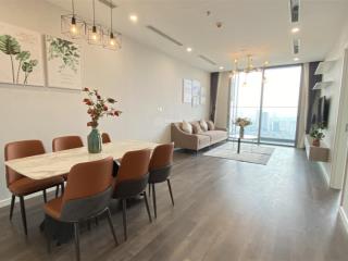 Cho thuê gấp cc 2pn+1 , 88m2 tầng trung, full đồ đẹp tại chung cư the nine, có slot oto