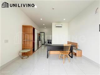 Trống sẵn studio ban công riêng  siêu rộng  cho nuôi pet  ngay đảo kim cương