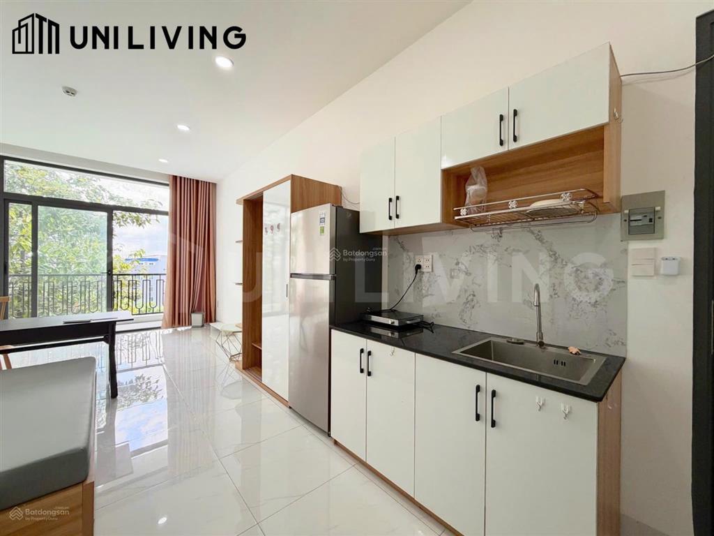 Trống sẵn studio ban công riêng  siêu rộng  cho nuôi pet  ngay đảo kim cương