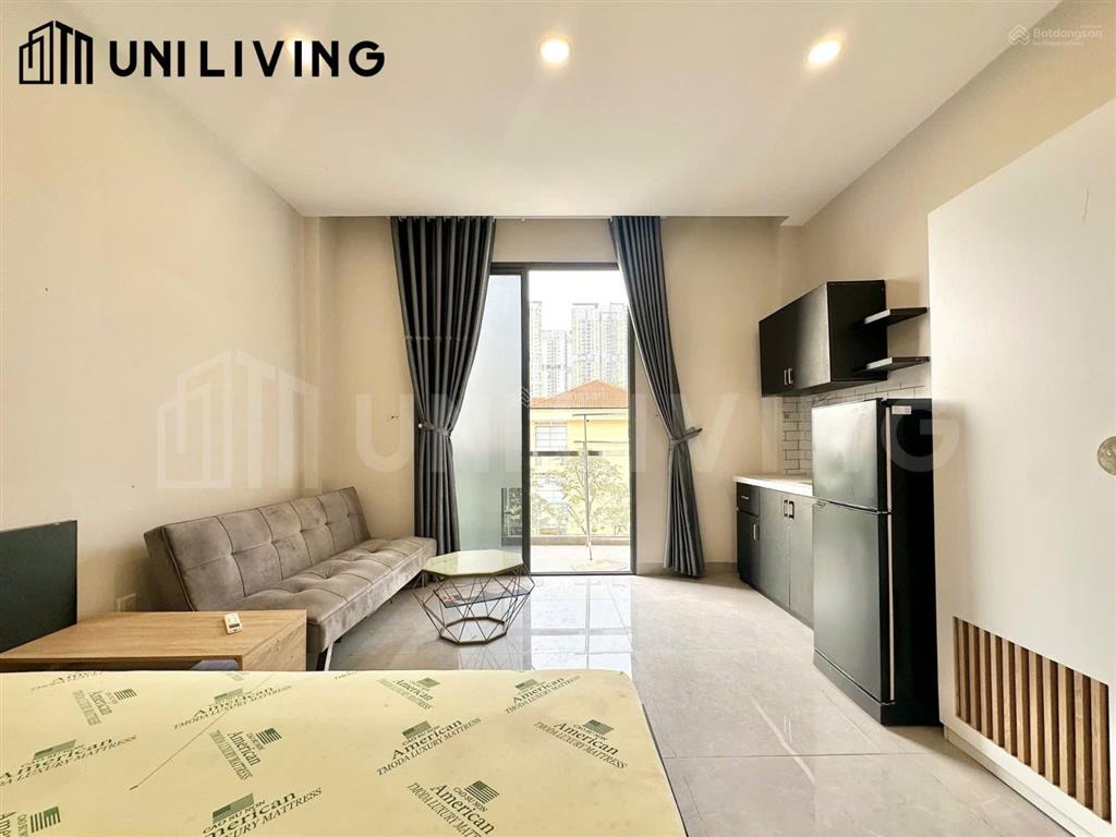Trống sẵn studio ban công riêng  cho nuôi pet  ngay đảo kim cương