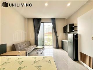 Trống sẵn studio ban công riêng  cho nuôi pet  ngay đảo kim cương