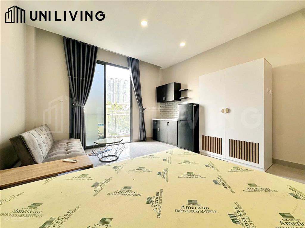 Trống sẵn studio ban công riêng  cho nuôi pet  ngay đảo kim cương