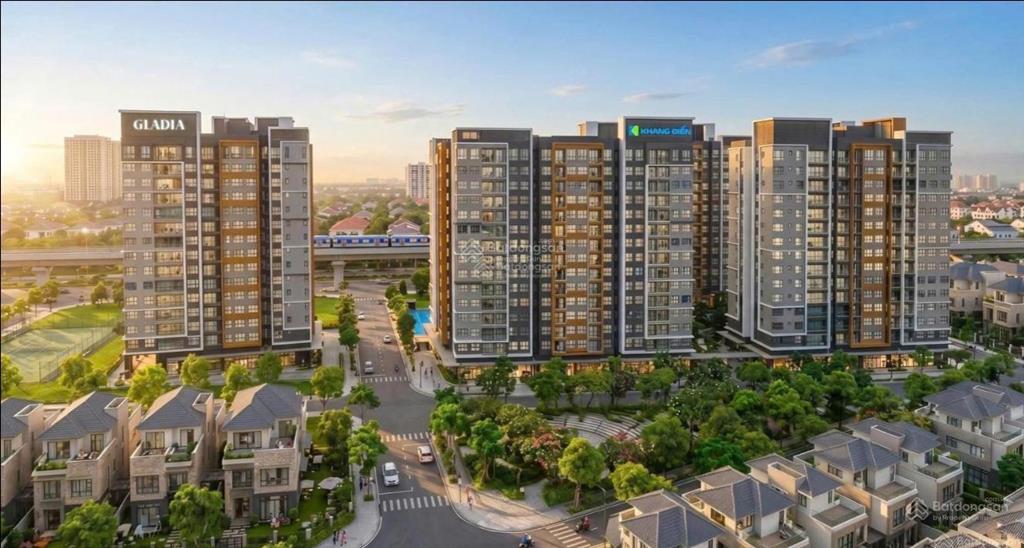 Gladia heights căn 3pn 125m2 góc lầu cao layout nhà mẫu, view sông biệt thự giá chỉ 11 tỷ