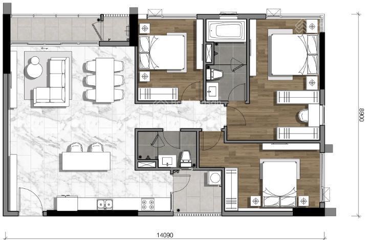 Cắt lỗ 200 triệu 3pn gladia heights view trực diện hồ bơi, đông nam, chỉ 10,2 tỷ
