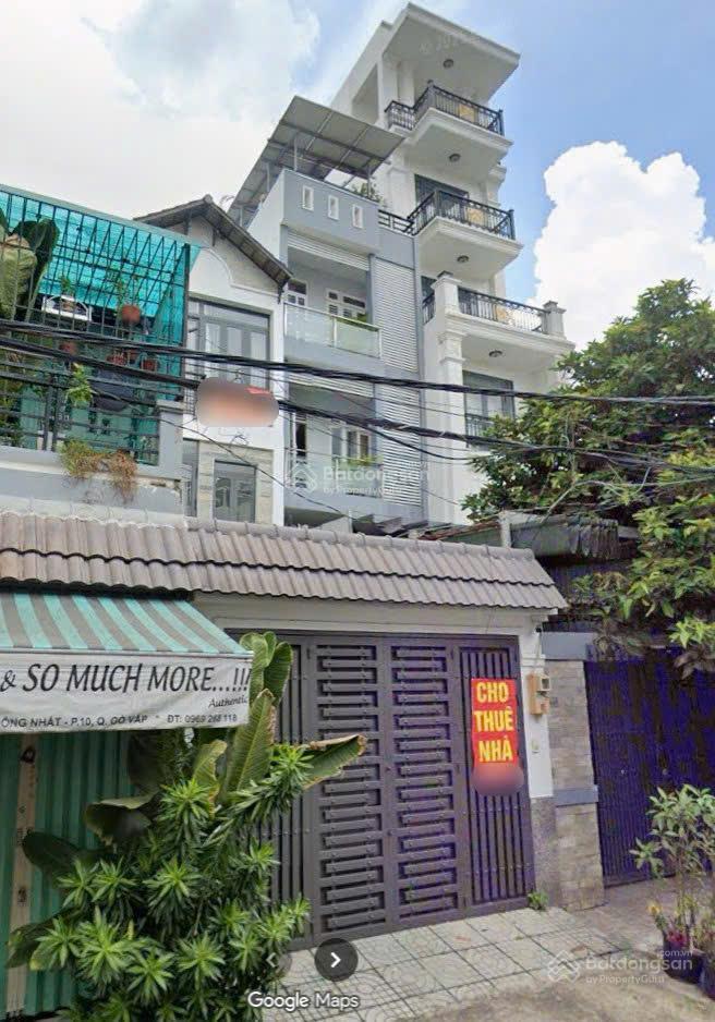 Nhà mặt tiền quận gò vấp  đường thống nhất 4 tầng 80m² dòng tiền khai thác tốt giá 11,9 tỷ