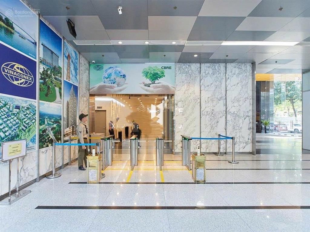 Cho thuê 118m2 sàn vp hạng a toà vinaconex  láng hạ, sẵn bàn giao